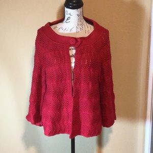 Lg. Open Weave Sweater 2@$14
